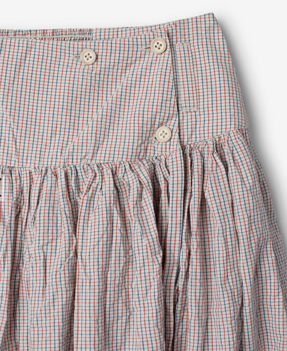 Jannika fine check skirt