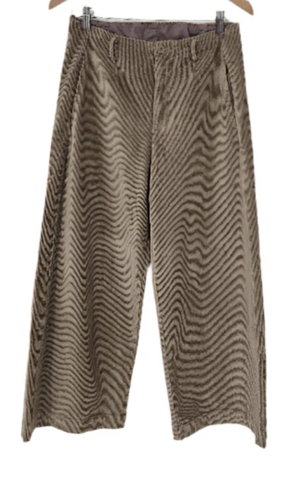 Rene wide leg cord pants