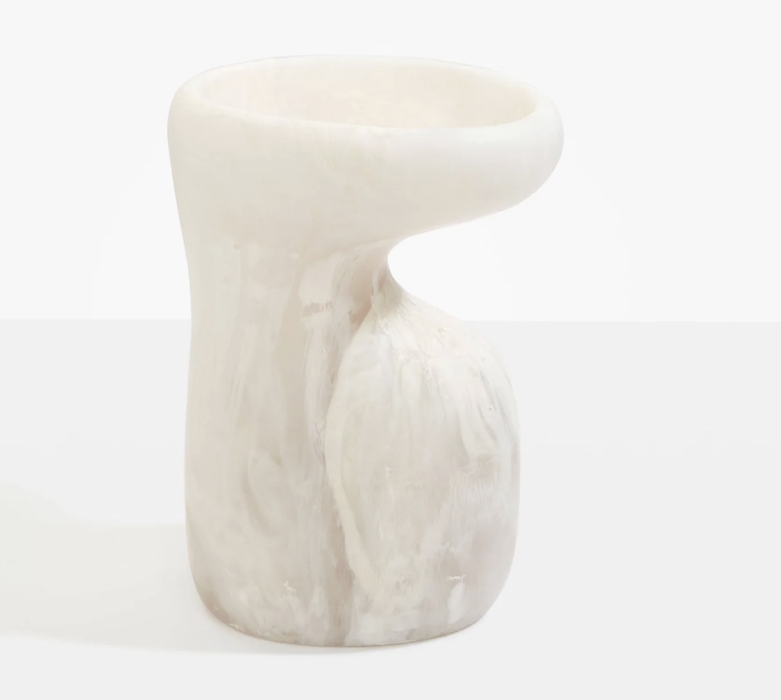 Large sprout vase - chalk