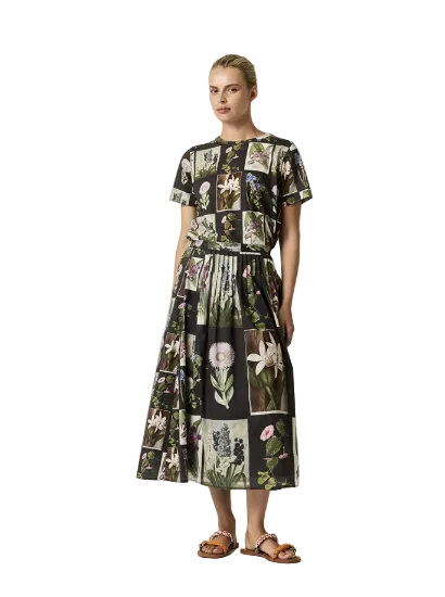 Alma yoke skirt