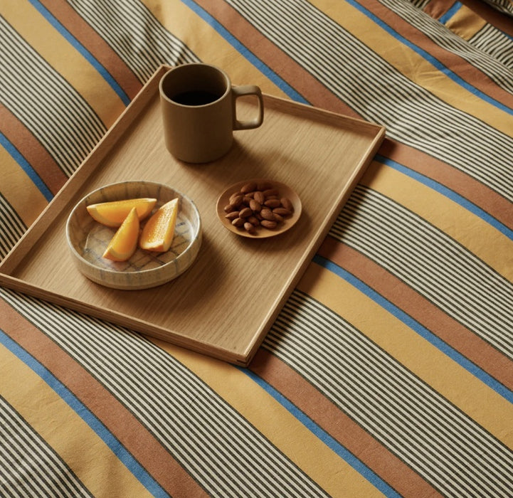 Quilt cover in Louise stripes