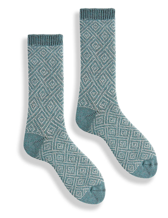 Nordic cashmere blend wool socks