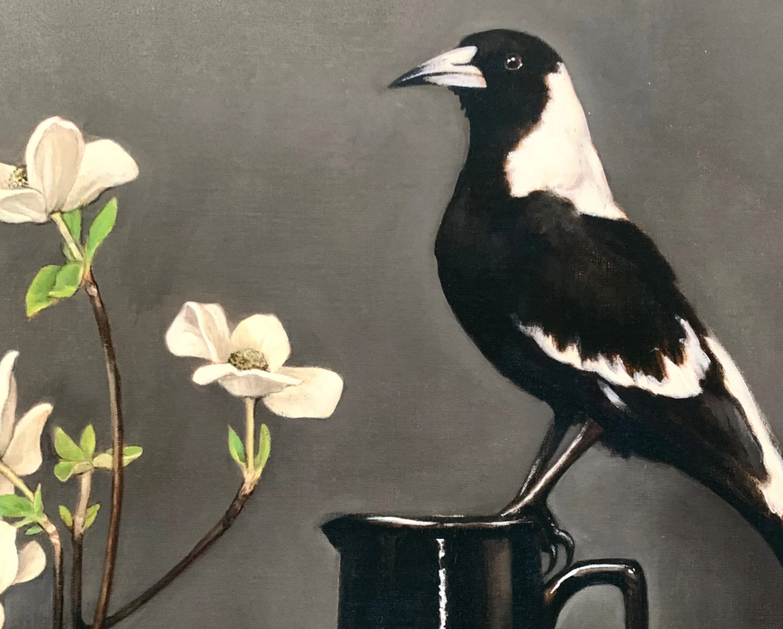 Dogwood Magpie print