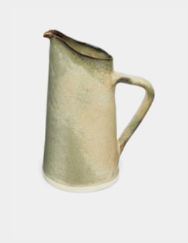 Ceramic glazed pitcher | large