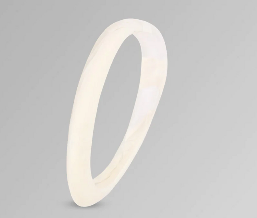 Rock wishbone bangle | med/lge fit
