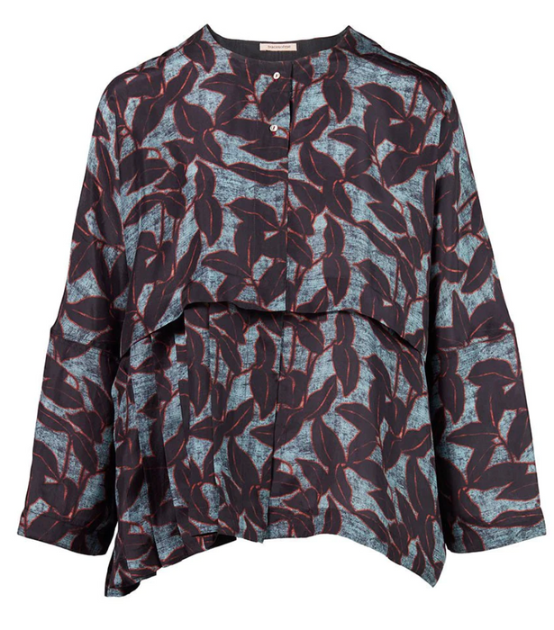 Silk blouse | Isabella leaves