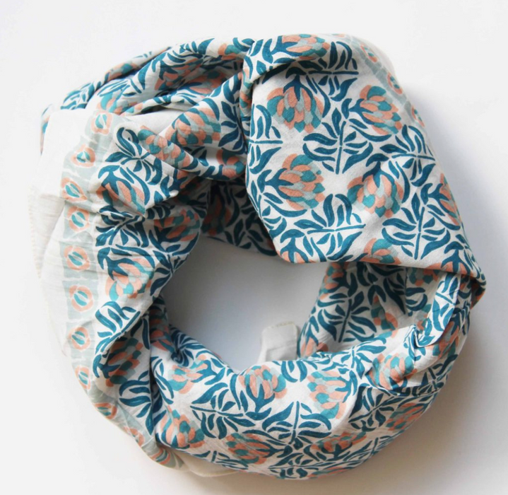 Cotton square scarf | Heidi