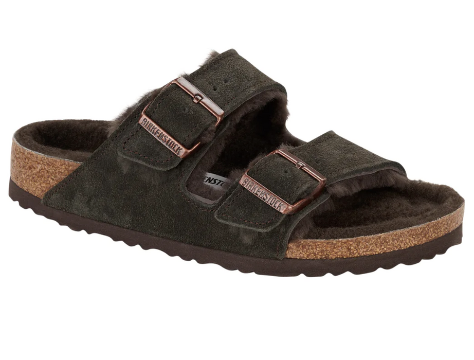 Shearling Arizona sandal