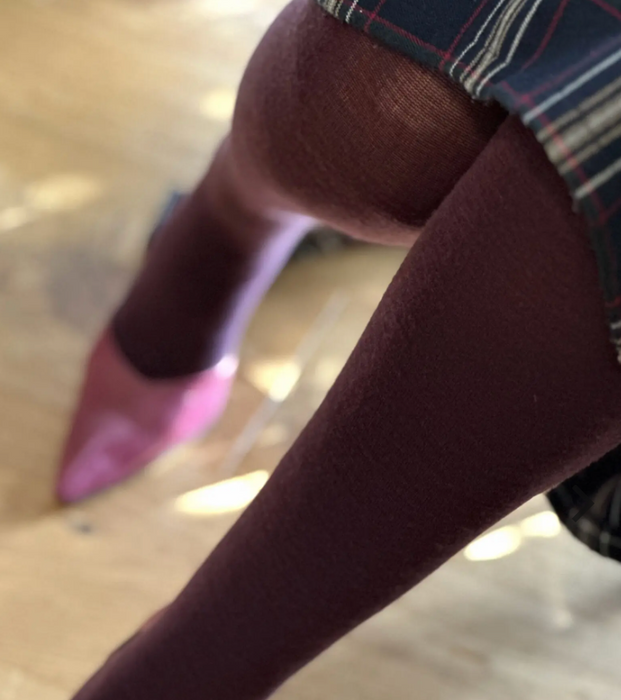 Luxe wool tights