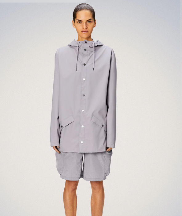 Fish tail rain jacket