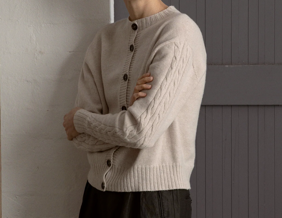 Kindred cable cardigan