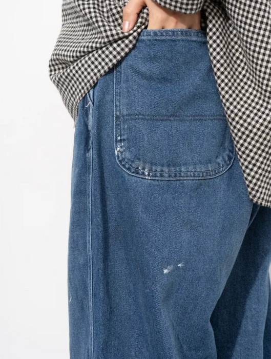 Bell denim pants