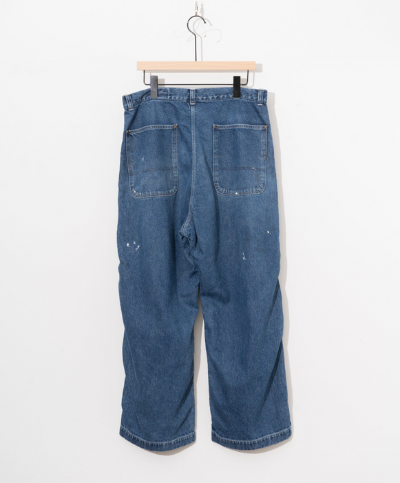 Bell denim pants
