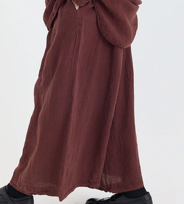 Hosta wide leg linen pant
