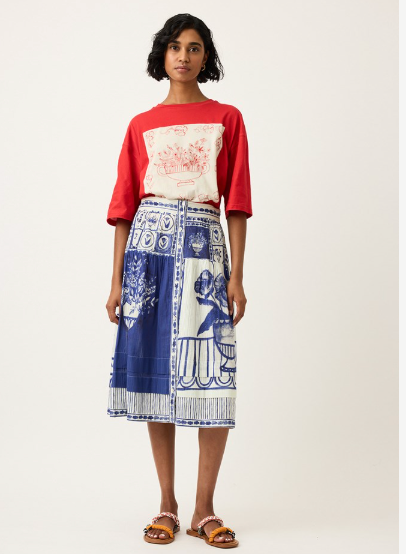 Coco Pintuck Skirt