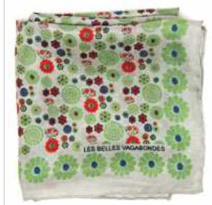 Hanami silk scarf