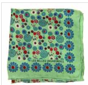 Hanami silk scarf