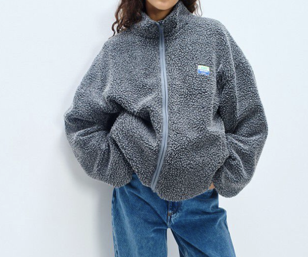 Fleece zip jacket