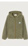 Hooded fleece jacket