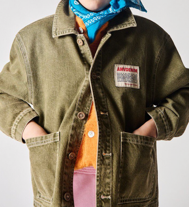 Canvas jacket Uza town