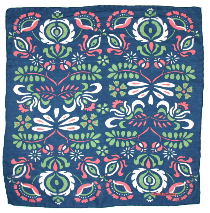 Mini Yulia silk scarf