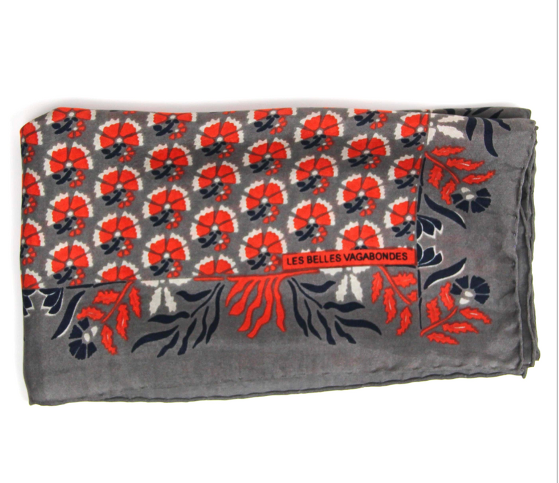 Mini Augustine silk scarf