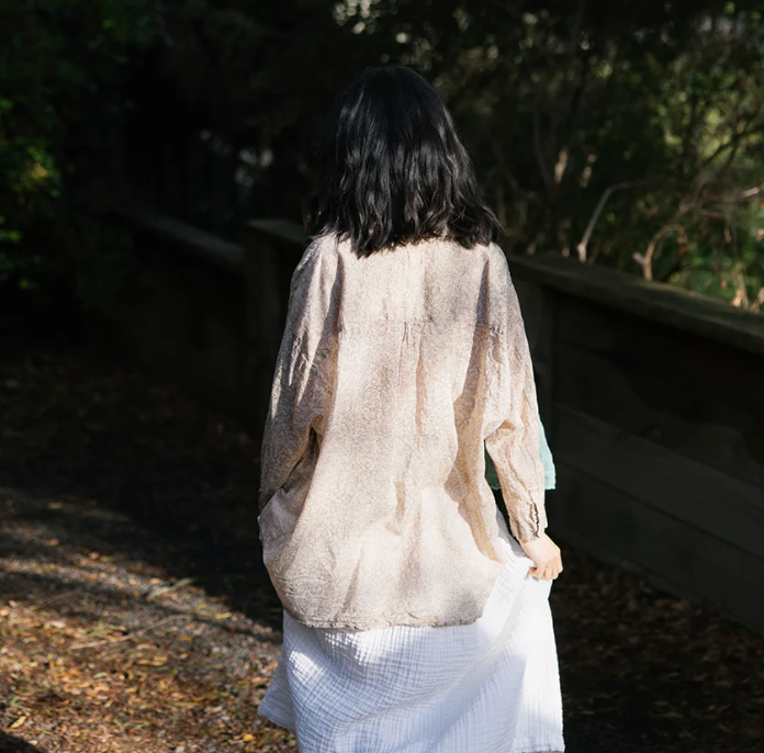 Indra cotton gauze shirt