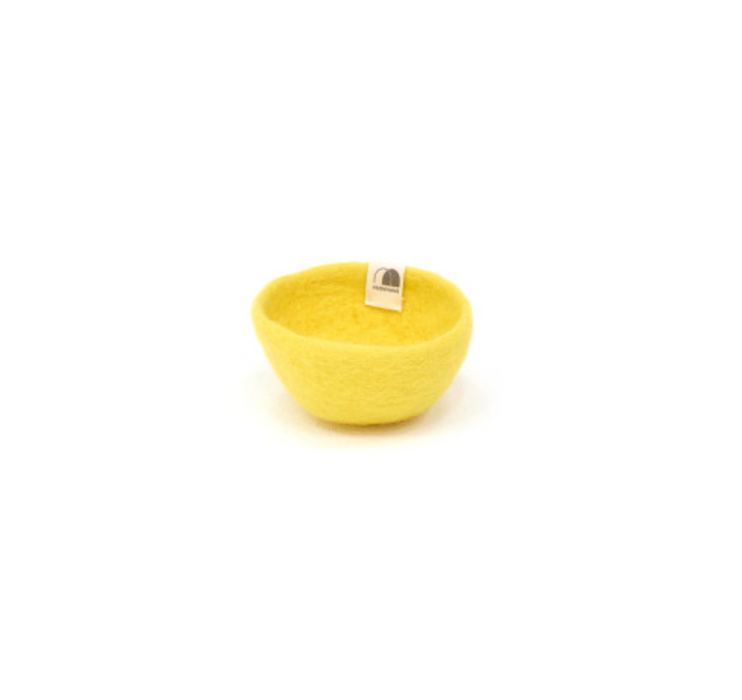 Felted basket med