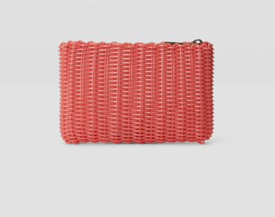 Handwoven clutch