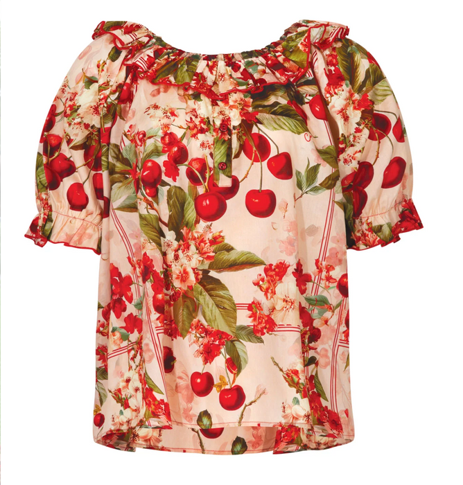 Frill-anthropy blouse