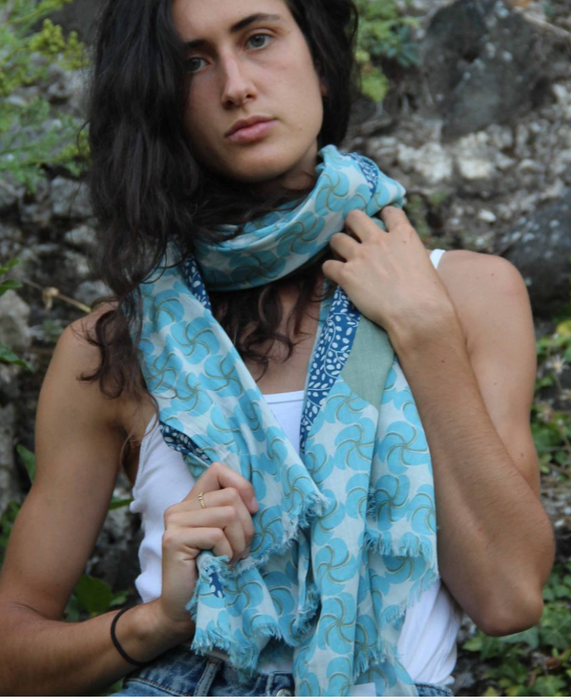 Baobob cotton scarf 100 x 180 cm