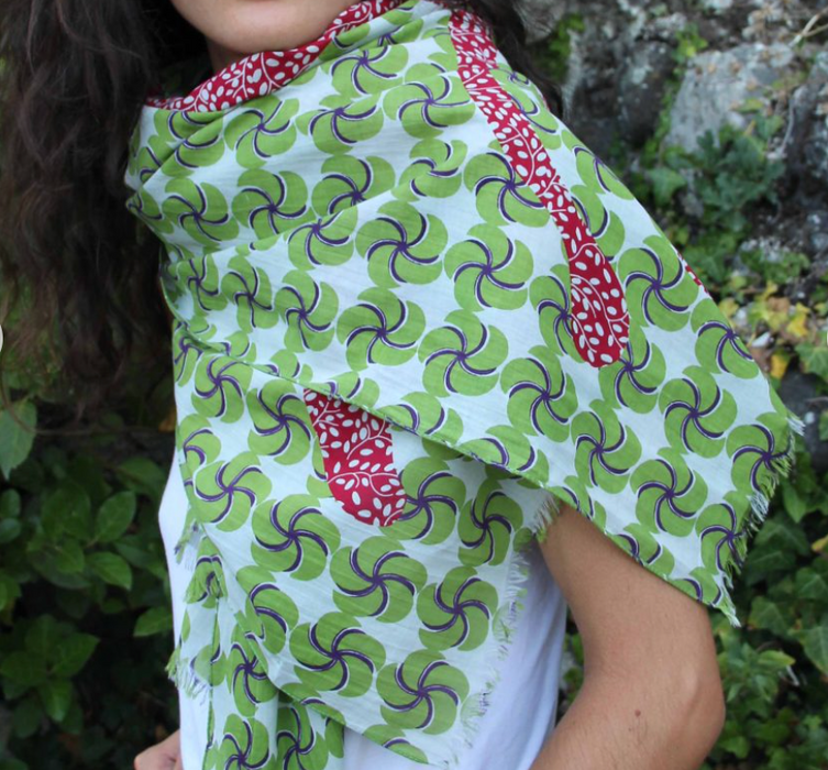 Baobob cotton scarf 100 x 180 cm
