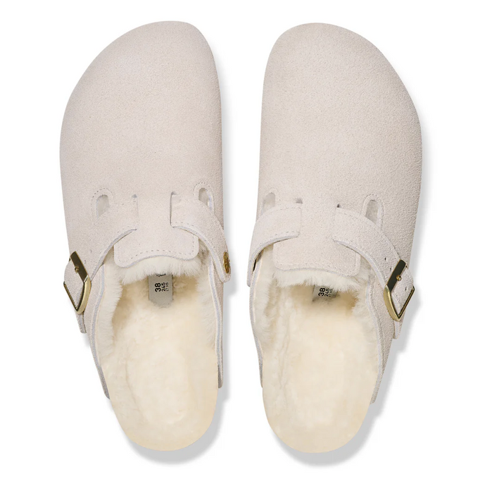 Boston suede shearling