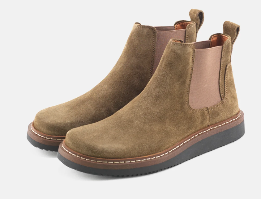 Gry suede ankle boot