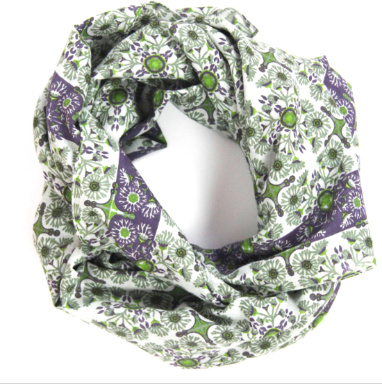 Cotton square scarf |Tanger