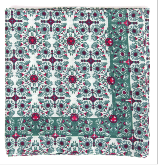 Cotton square scarf |Tanger