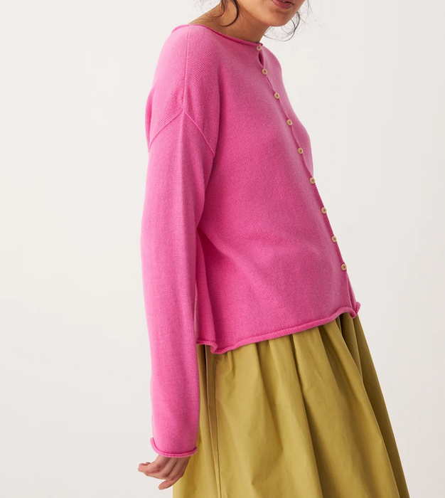 Doll's reversible cardigan – Pomme