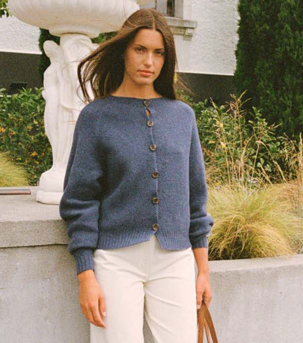 Loft merino cardigan