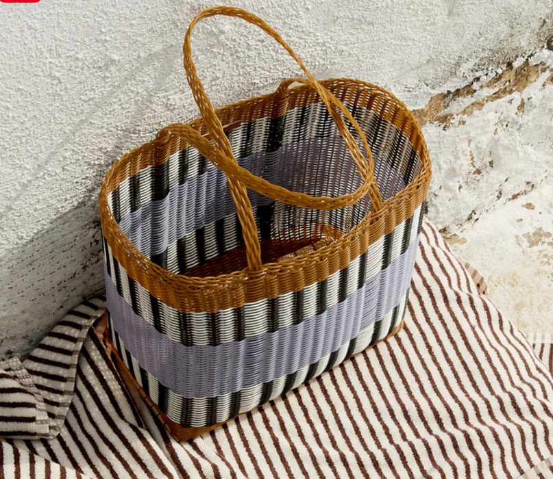 Mercado two tone market basket | medium