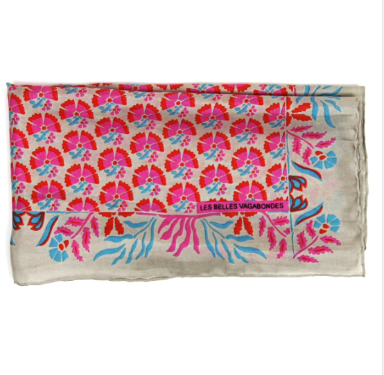Mini silk scarf | Augustine