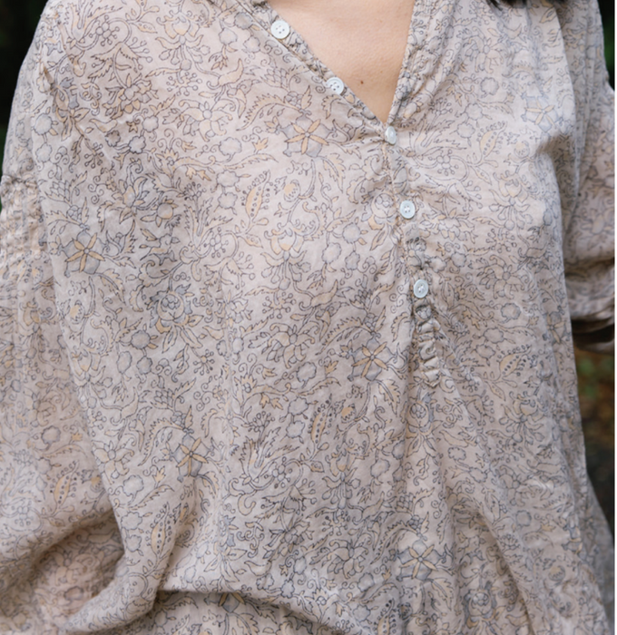 Indra shirt | Ginza print