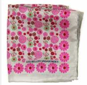 Hanami silk scarf