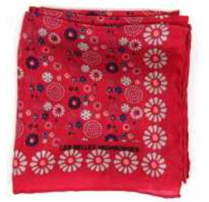 Hanami silk scarf