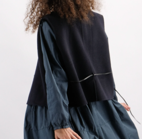 Cashmere and wool vest | Jowool