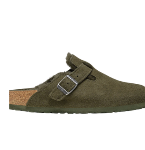 Boston suede shearling