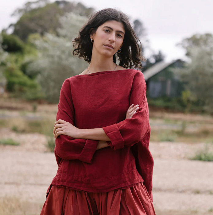 Sailor top \ linen