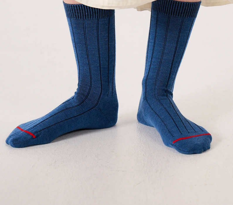 Chaussettes courtes bout apparent