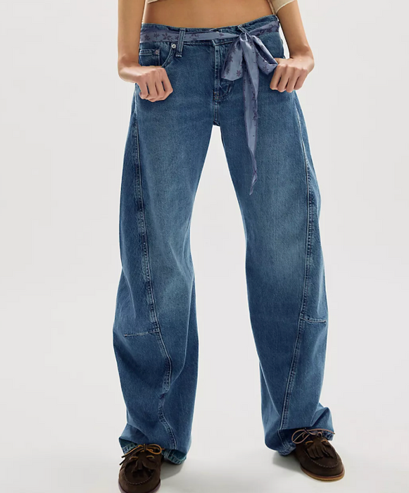 Jean Fable Twiste Seam en denim bleu Heartsong