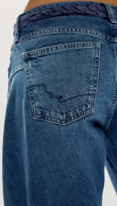 Jean Fable Twiste Seam en denim bleu Heartsong