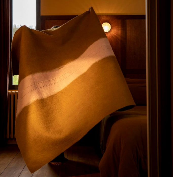 Two tone Nuno blanket